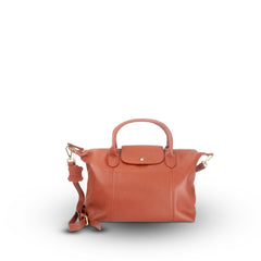 Astrid 2-Way Handbag with Shoulder Strap Rust