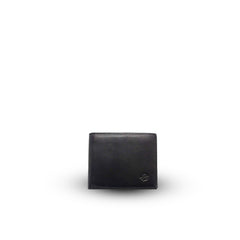 Granville 12 Slots Horizontal RFID Wallet Black