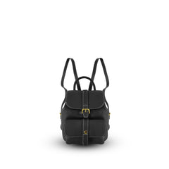 Azalea Knapsack with Buckle Black