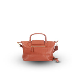 Astrid 2-Way Handbag with Shoulder Strap Rust