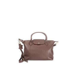Astrid 2-Way Handbag with Shoulder Strap Choco Brown