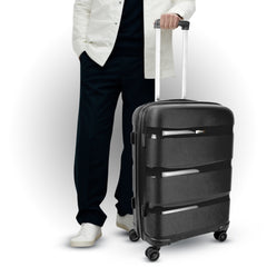 BADEN Thick Grove Hard Case Luggage (Black)