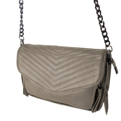 Kiara Crossbody Quilted Flap