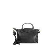 Astrid 2-Way Handbag with Shoulder Strap Jet Black