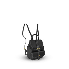 Azalea Knapsack with Buckle Black