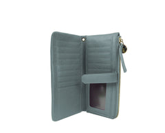 Annika Long Wallet w/ Zip Top and Wristlet