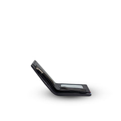 BOROUGH RFID Short Wallet Black with Tri-Color Band