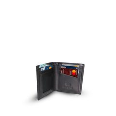 Harper 9 Slots Vertical RFID Wallet Black