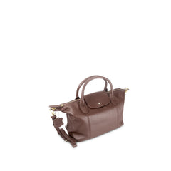 Astrid 2-Way Handbag with Shoulder Strap Choco Brown