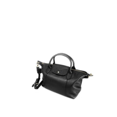 Astrid 2-Way Handbag with Shoulder Strap Jet Black