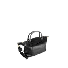 Astrid 2-Way Handbag with Shoulder Strap Jet Black