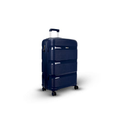 BADEN Thick Grove Hard Case Luggage (Navy Blue)