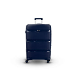BADEN Thick Grove Hard Case Luggage (Navy Blue)