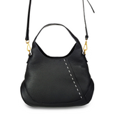 Zaydee Hobo with Deco Stitch Black