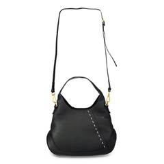 Zaydee Hobo with Deco Stitch Black