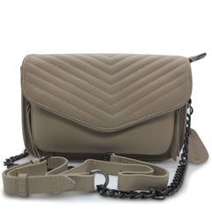 Kiara Crossbody Quilted Flap