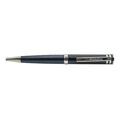 Warner Metal Pen w/ Leather Box Black