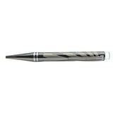Weston Metal Pen w/ Leather Box Silver w/ Black