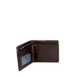 BOROUGH RFID Short Wallet Brown with Tri-Color Band