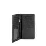 BOROUGH RFID Long Wallet Black with Tri-Color Band