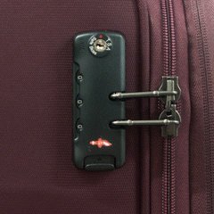 Troy 19", 24" and 28" (Burgundy) Soft Case Luggage Light Series