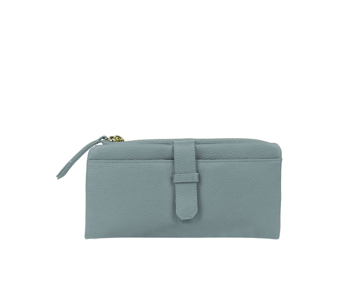 Annika Long Wallet w/ Zip Top and Wristlet