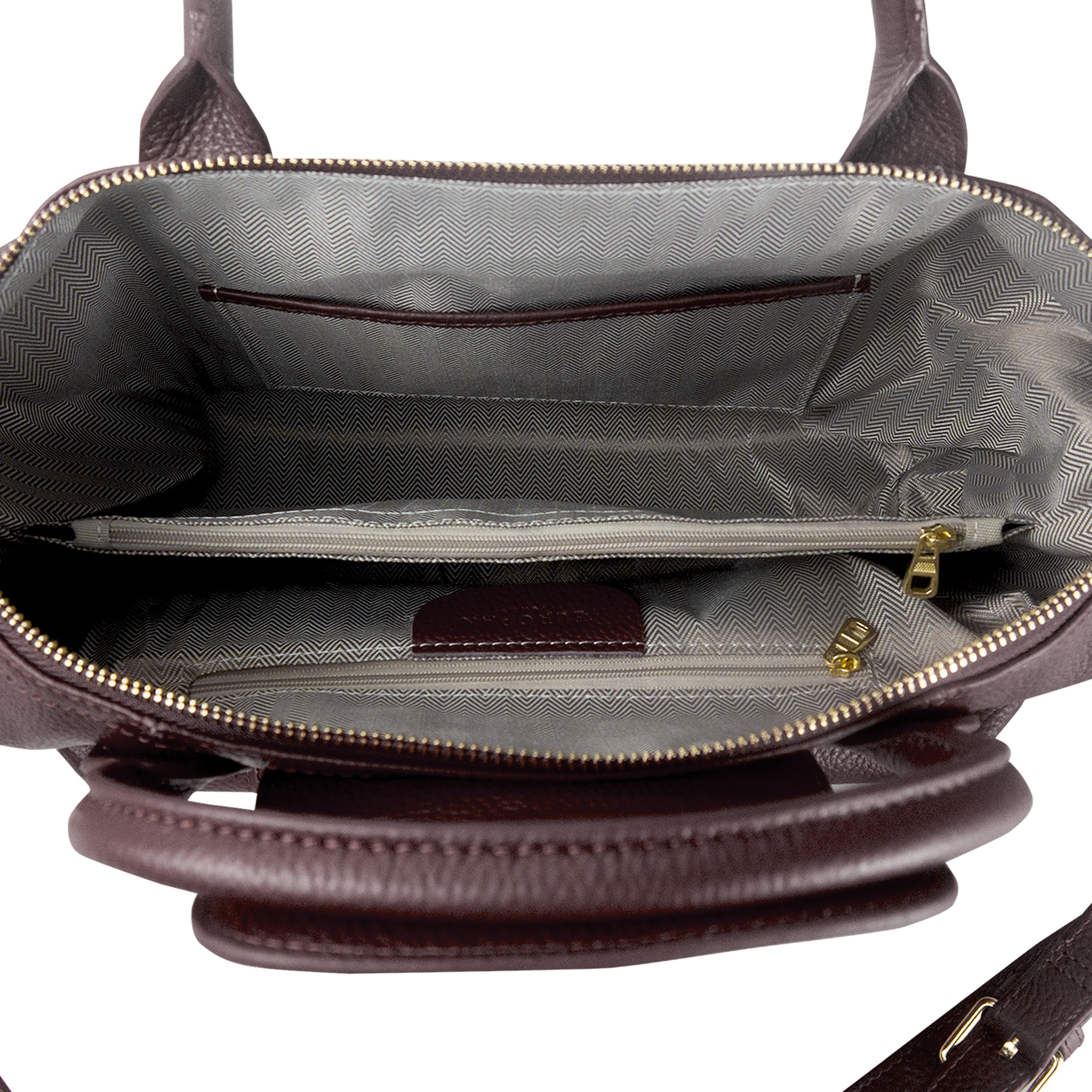 Astrid 2-Way Handbag with Shoulder Strap Purple Taro
