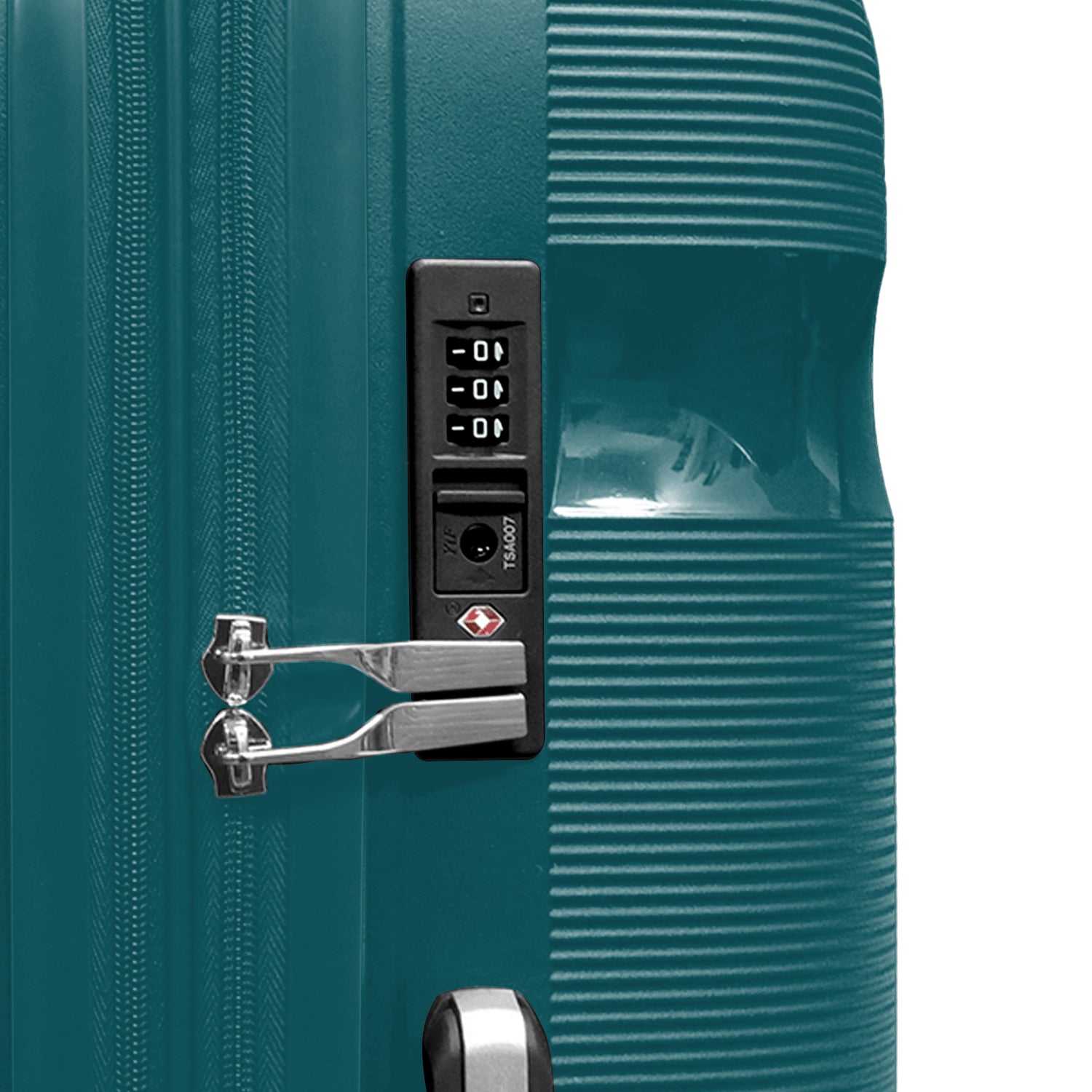 BADEN Thick Grove Hard Case Luggage (Aqua)