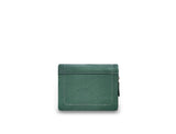 Kaliny Short Wallet w/ All Around Stitch Dark Green