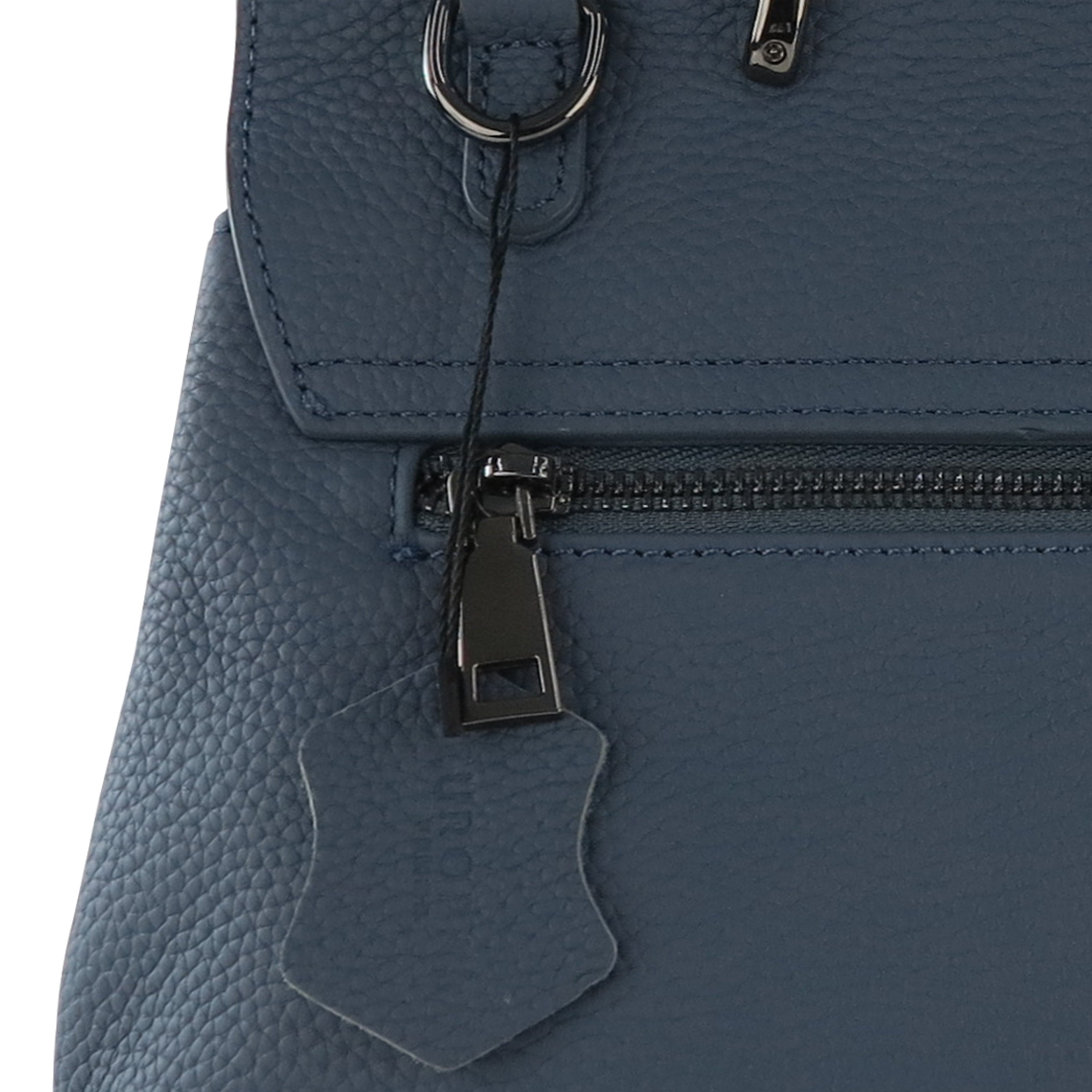 Amora Handbag w/ Twist Lock Powder Blue