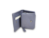 Kaliny Short Wallet w/ All Around Stitch Dark Lilac