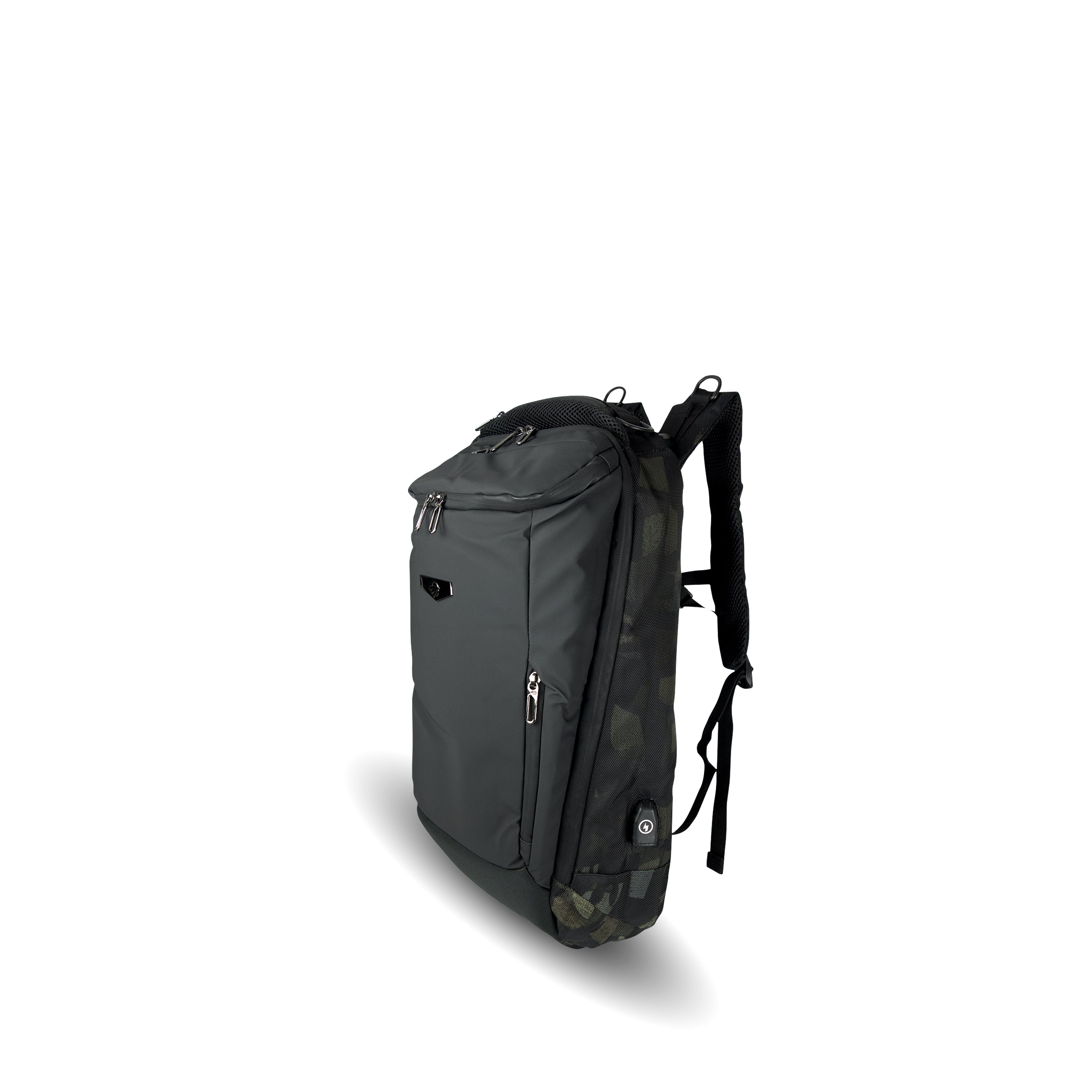 Hampton Backpack with Top Zipper Compartment (Comouflage)