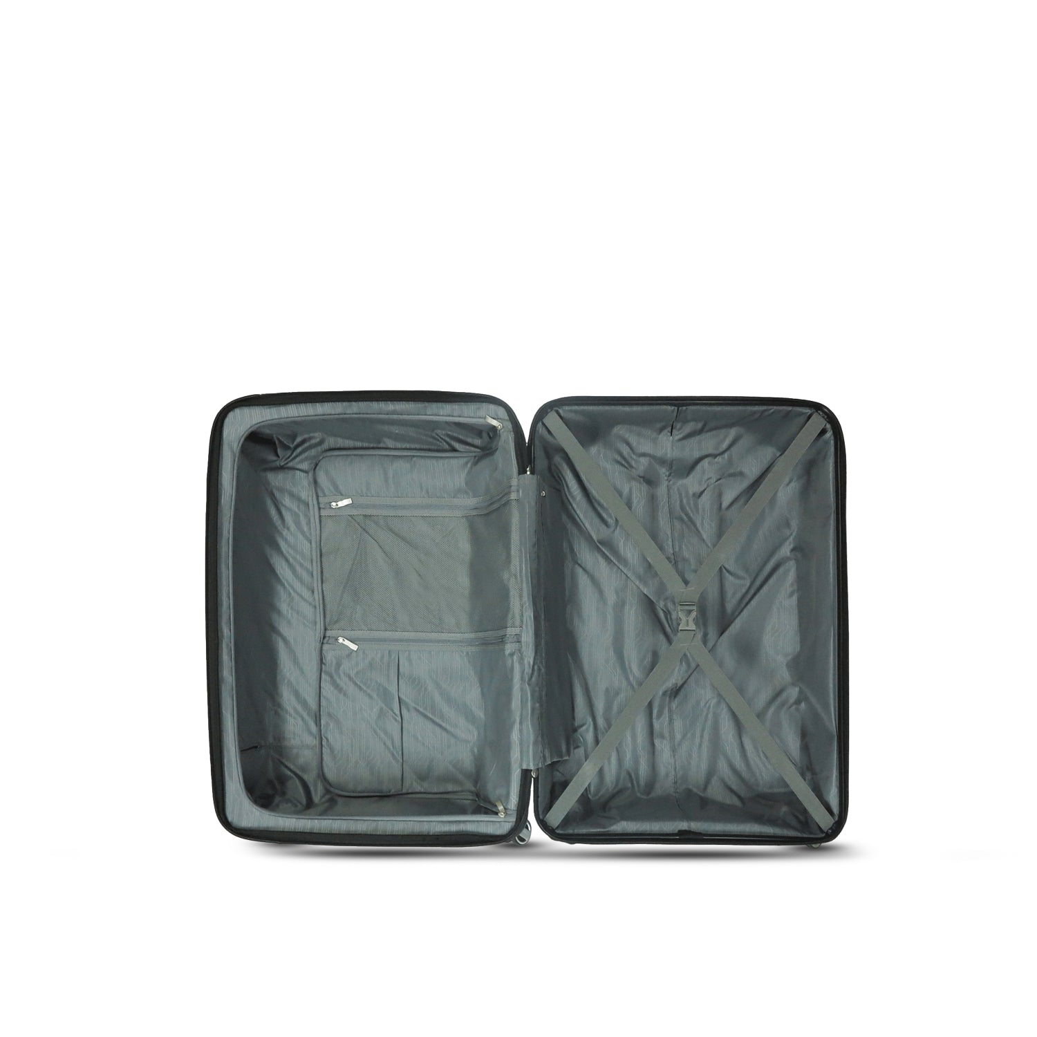 Bexhill Triple Arc PP Luggage (Navy Blue)
