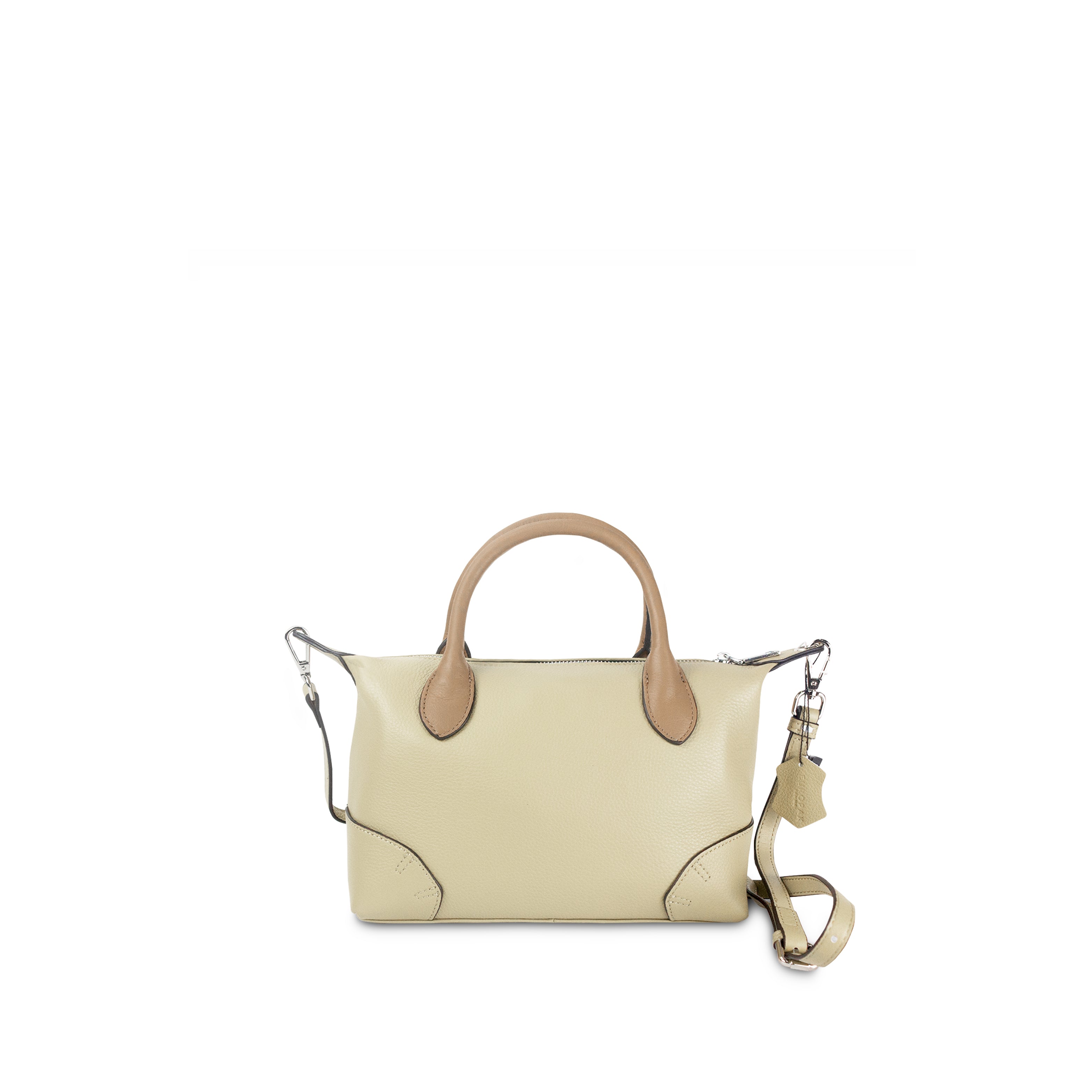 Allegra 2-way Handbag Cream / Khaki