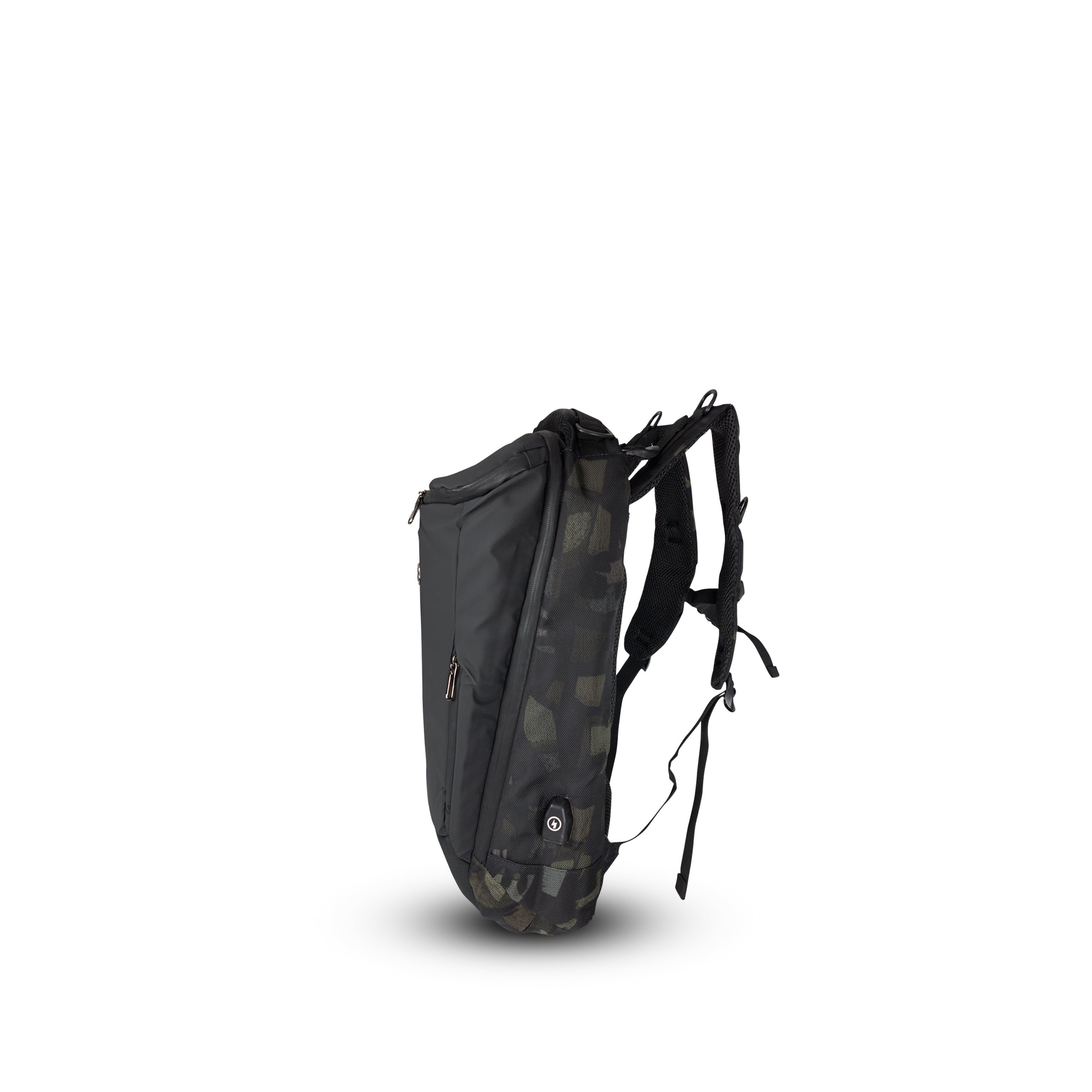 Hampton Backpack with Top Zipper Compartment (Comouflage)