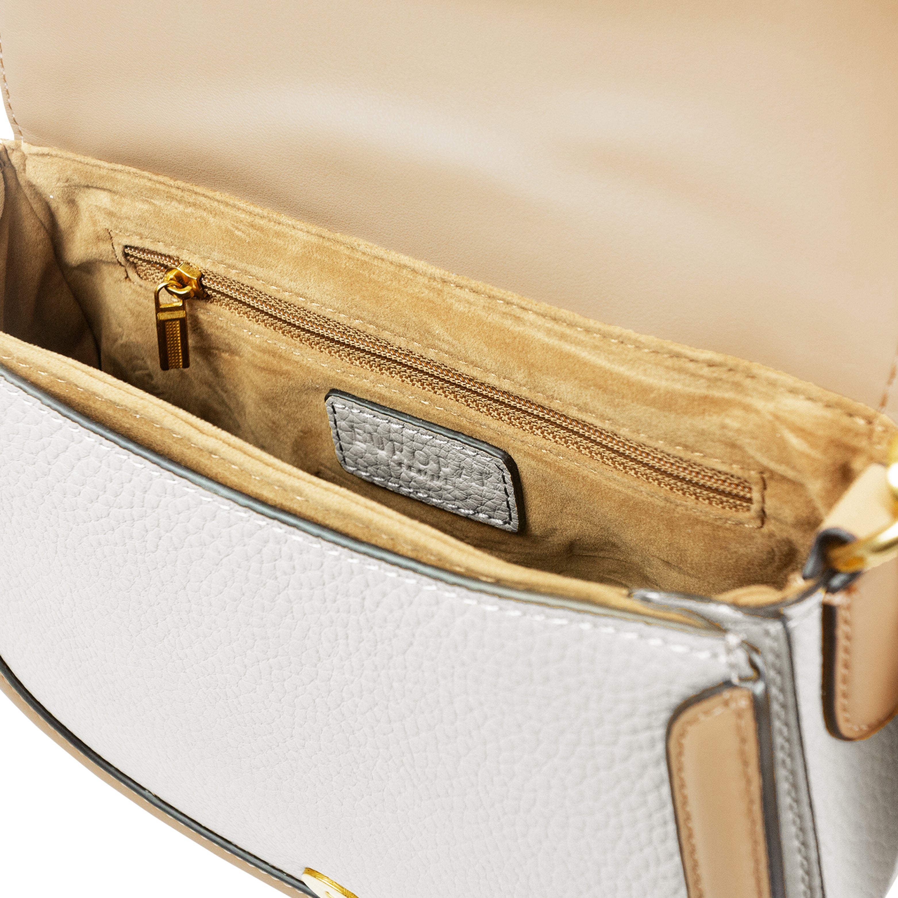 Adeline Crossbody Gray / Apricot