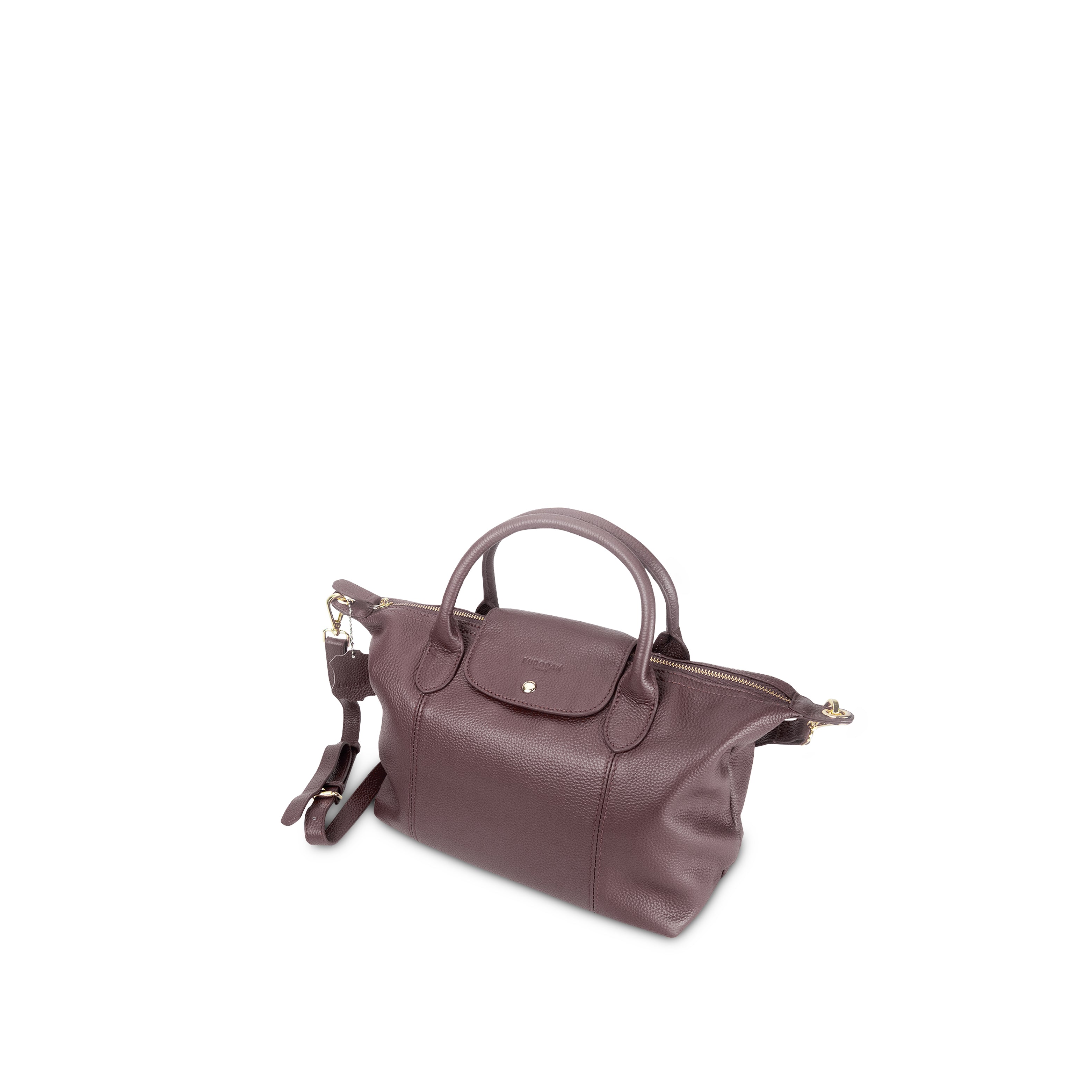 Astrid 2-Way Handbag with Shoulder Strap Purple Taro