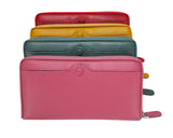 Kim Long Wristlet Zip Wallet