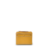 Karen Short Wallet w/ Buttoned Pocket Yellow
