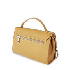 Olive Baguette with Snap Lock Camel