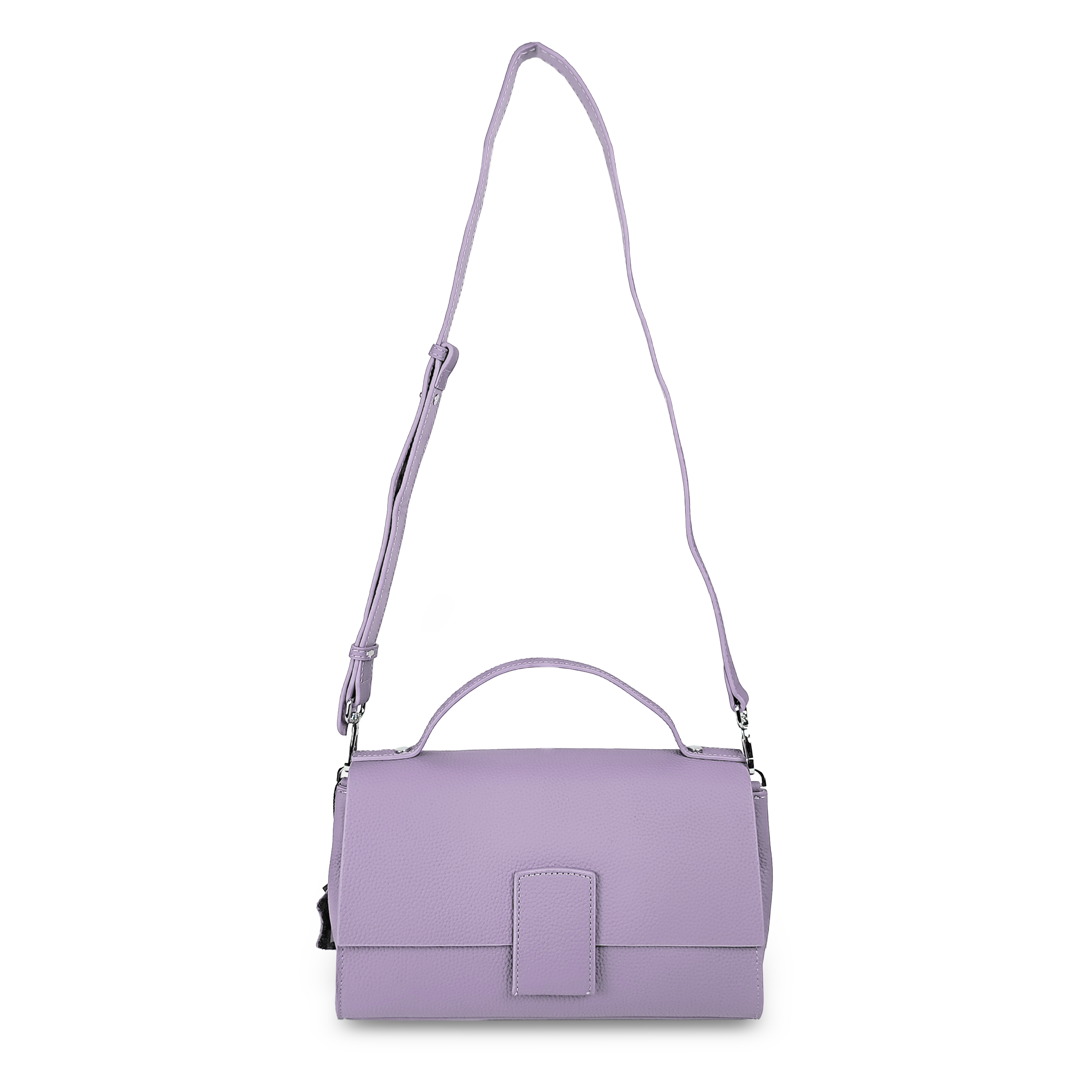 Olive Baguette with Snap Lock Lilac