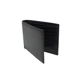 Granville 12 Slots Horizontal RFID Wallet Black