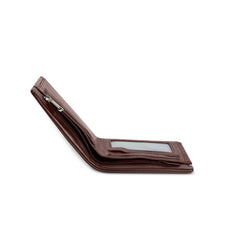 BOROUGH RFID Short Wallet Brown with Tri-Color Band