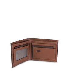 BONN RFID Short Wallet Brown