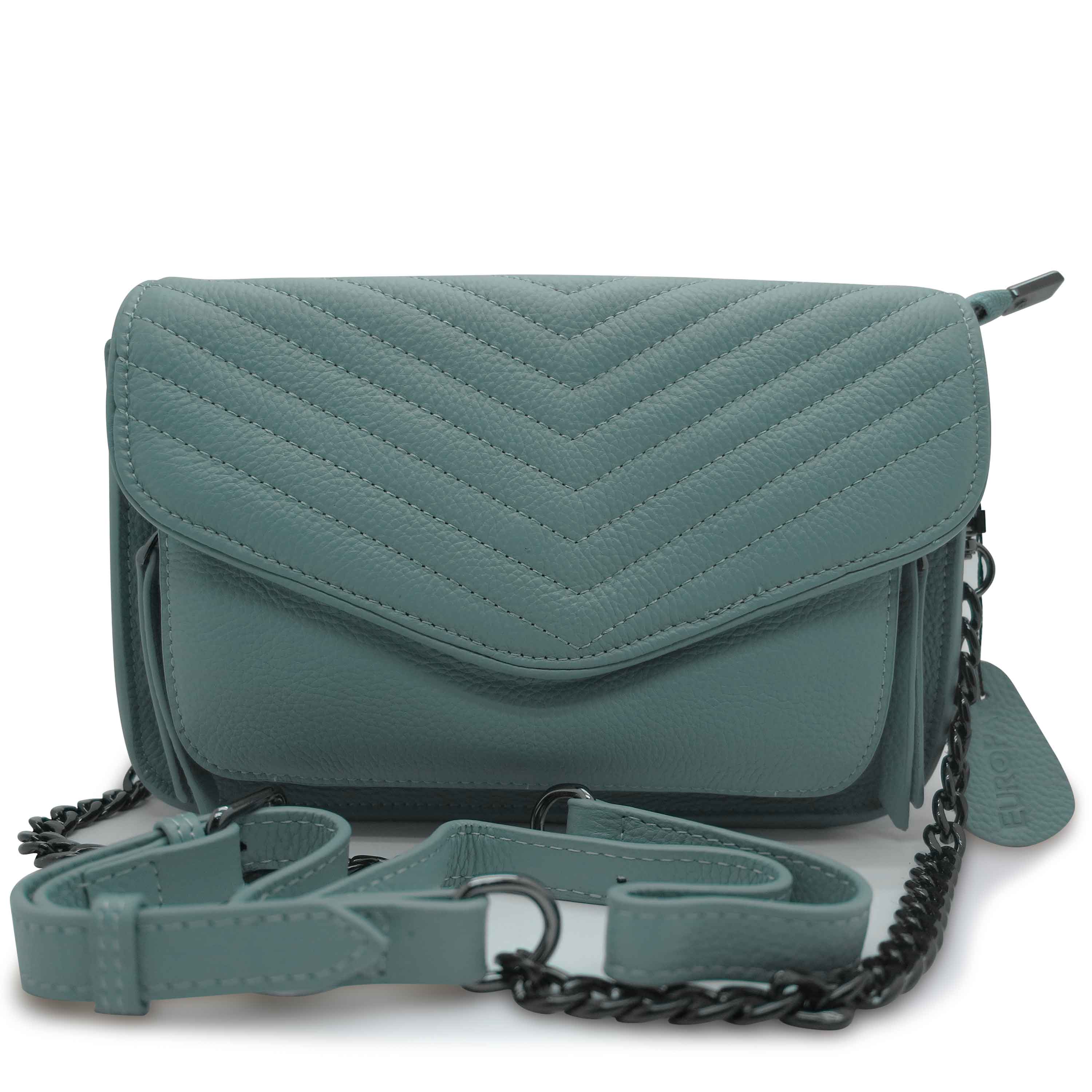 Kiara Crossbody Quilted Flap