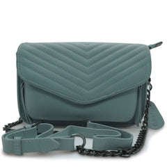 Kiara Crossbody Quilted Flap