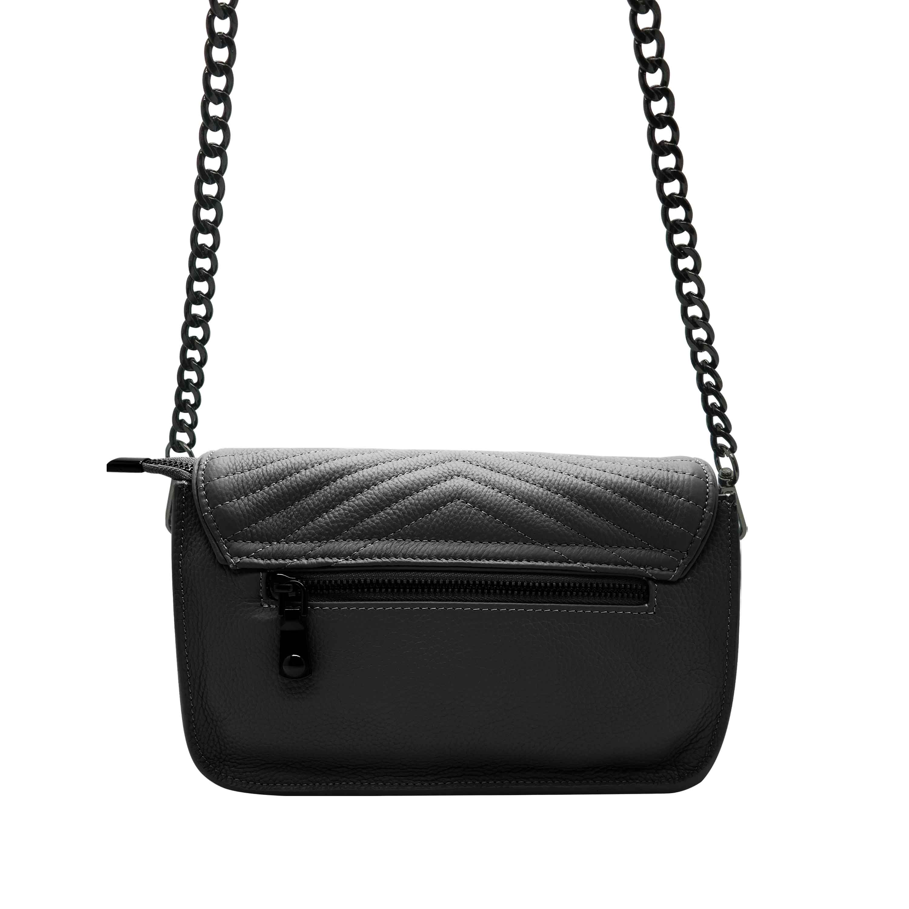 Kiara Crossbody Quilted Flap