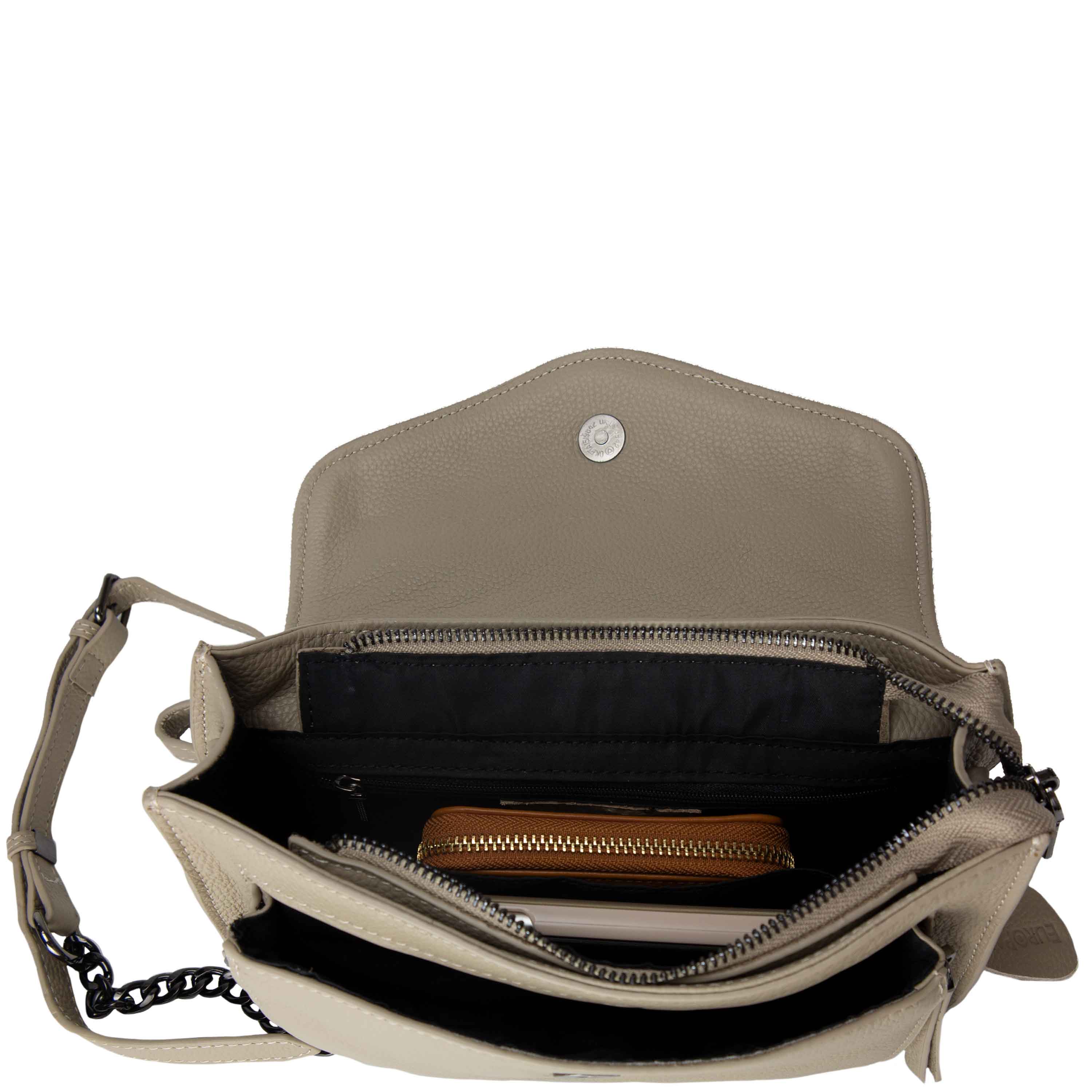 Kiara Crossbody Quilted Flap