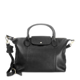 Astrid 2-Way Handbag with Shoulder Strap Jet Black