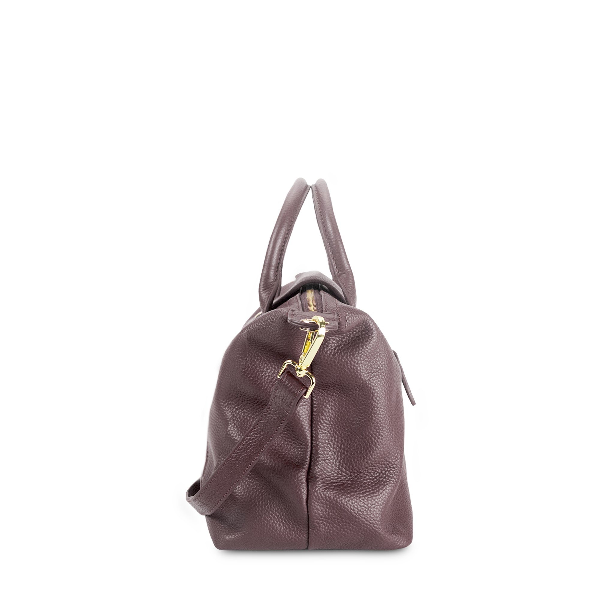 Astrid 2-Way Handbag with Shoulder Strap Purple Taro